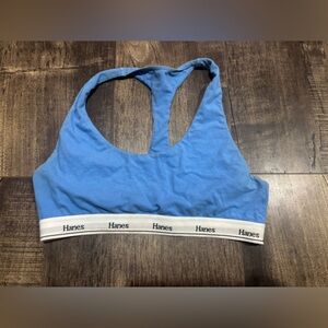 🎀 Hanes Kids Sky Blue Sports Bra 🎀